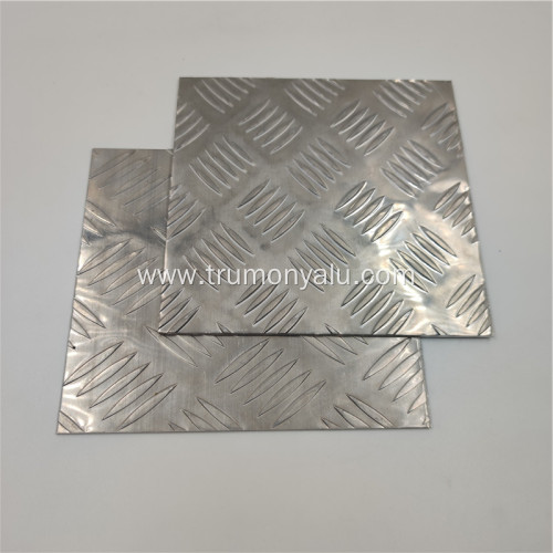 Car Used Thick Embossing Aluminum Sheet